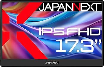 Amazon.co.jp: JAPANNEXT 17.3インチ モバイルモニター IPS